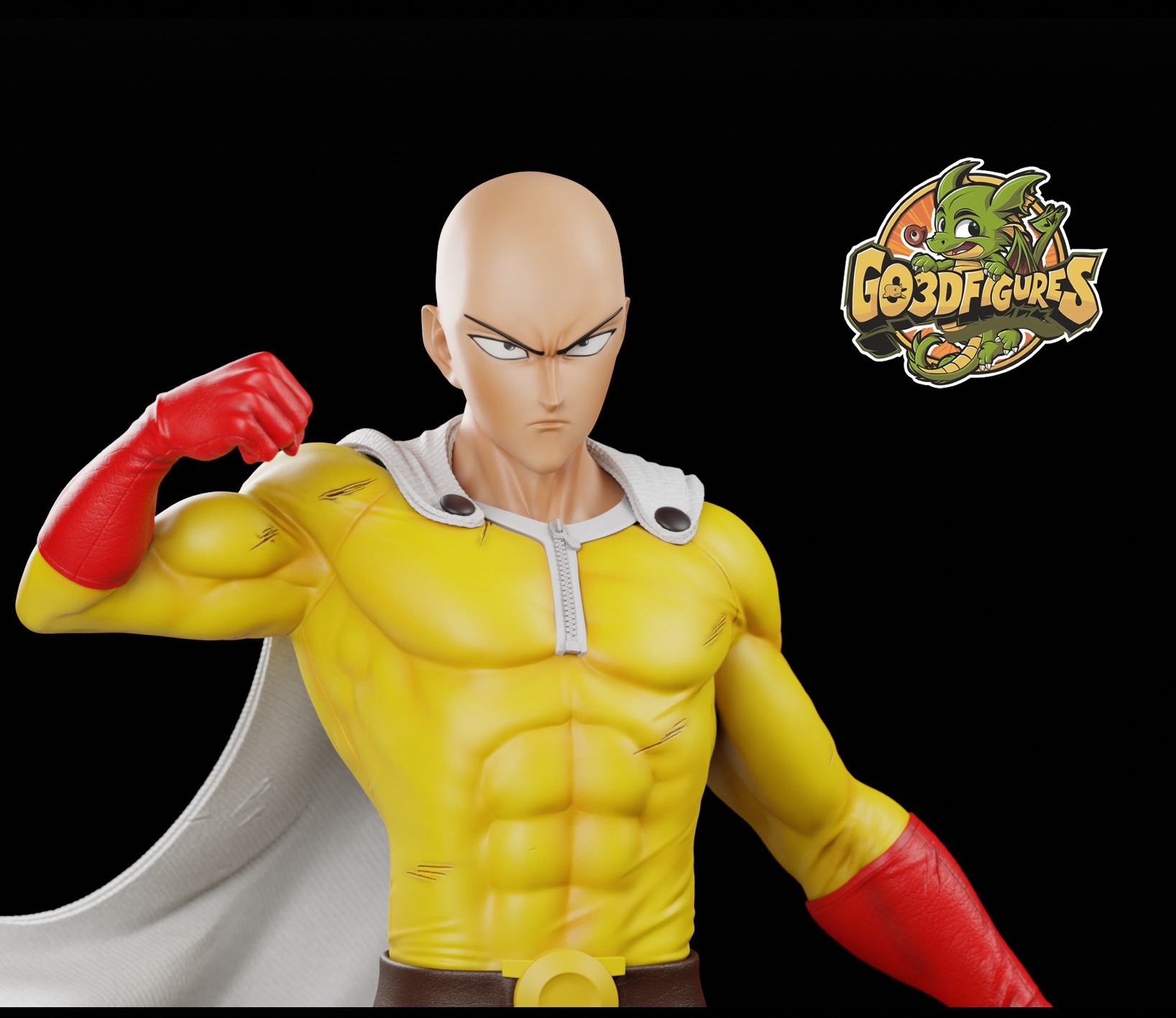 SAITAMA 3D print model_1