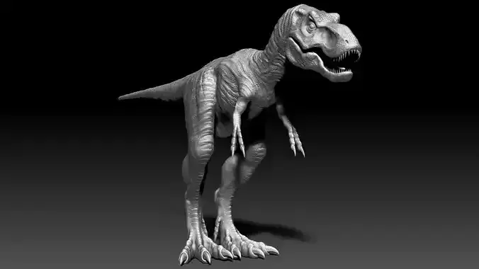 Dinosaur Baby Tyrannosaurus Rex Sculpt Project