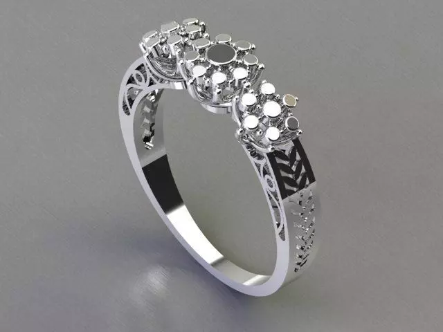 cocktail fusion RING 3D print model_0