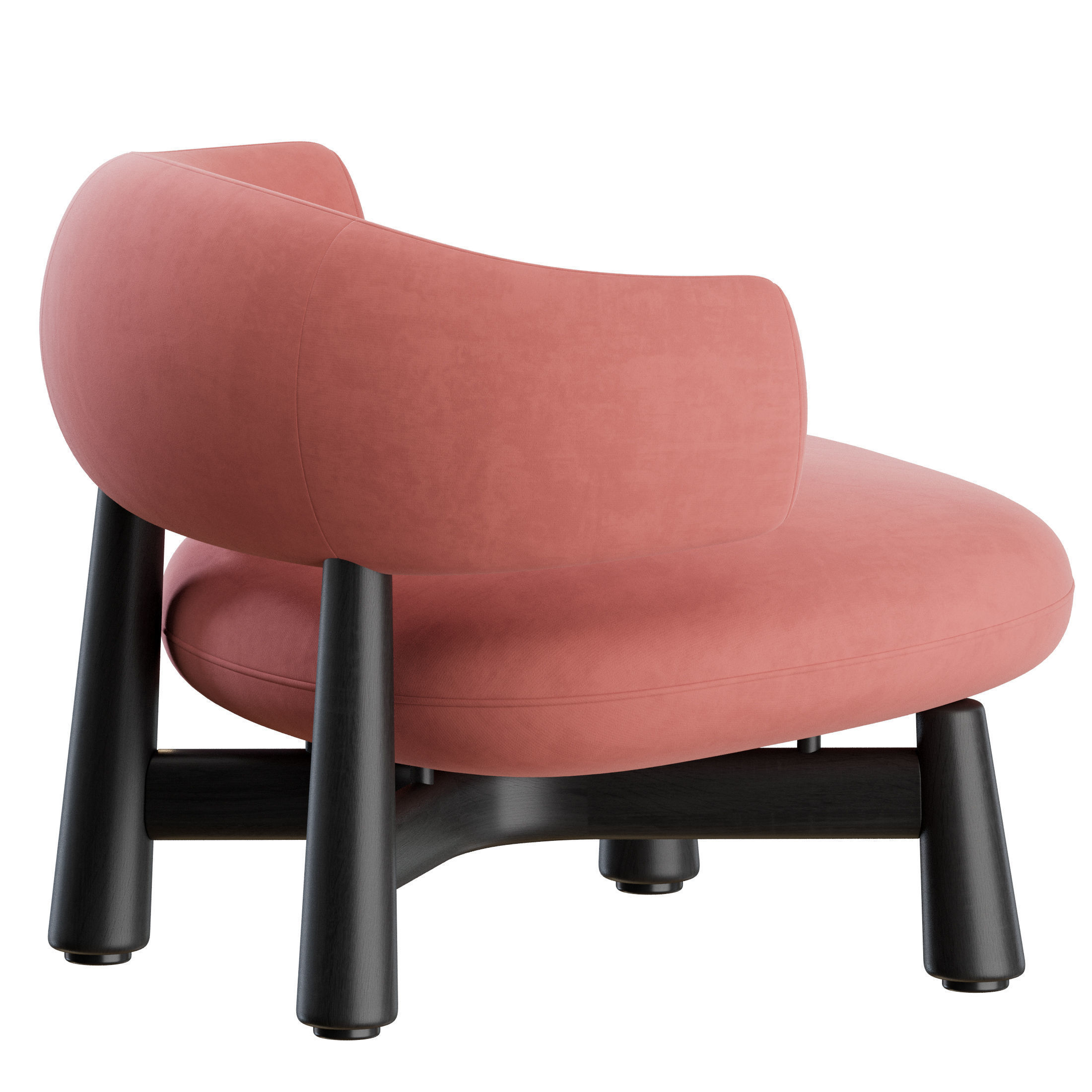 Olaf Armchair by Baxter 3D model_7