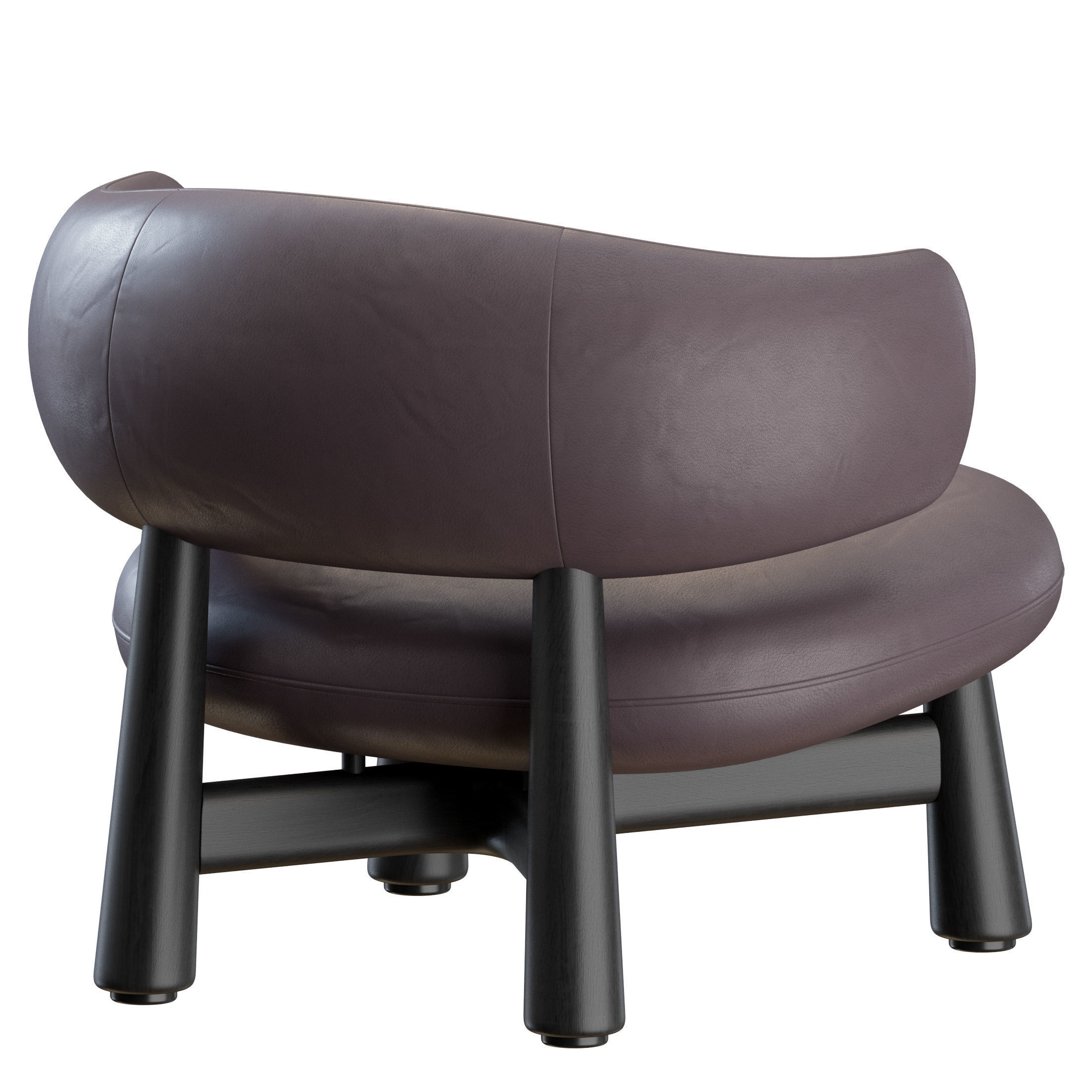 Olaf Armchair by Baxter 3D model_8