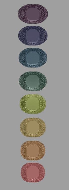 Zodiac Ring With Diamonds - Taurus 3D print model_11