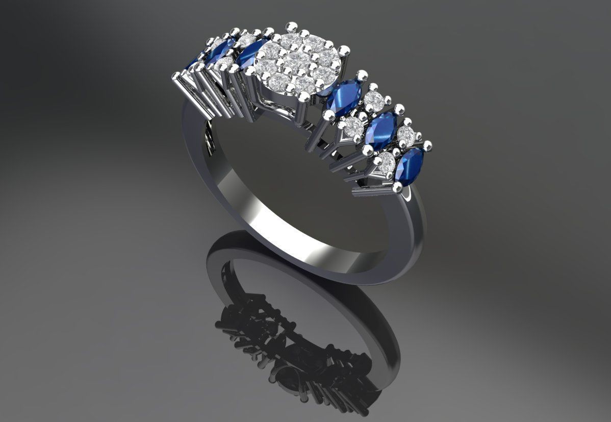 SOLITER RING 3D print model_1