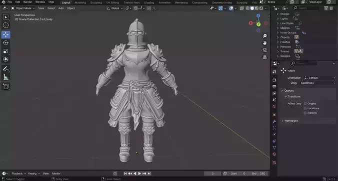 Knight without textures