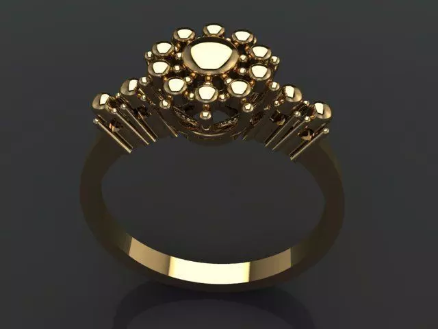 cocktail fusion RING 3D print model_0