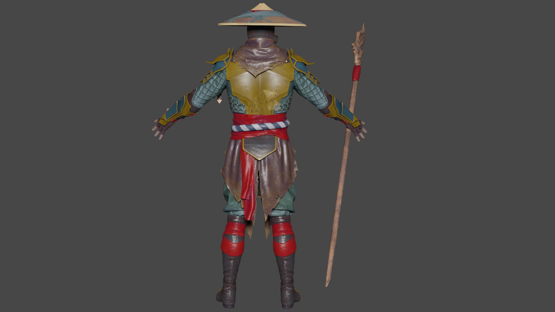 Raiden 3D Model 3D model_6