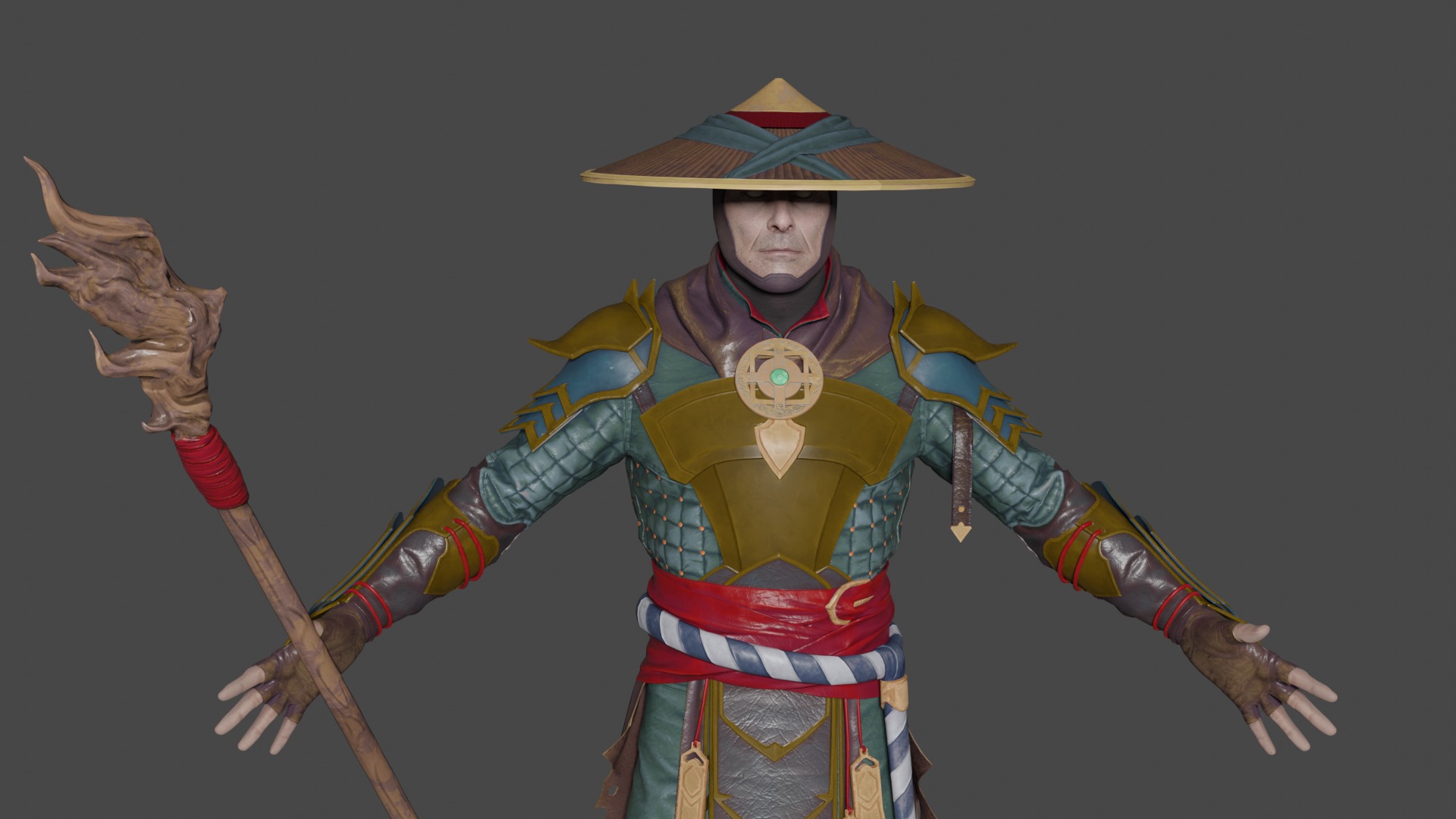 Raiden 3D Model 3D model_1