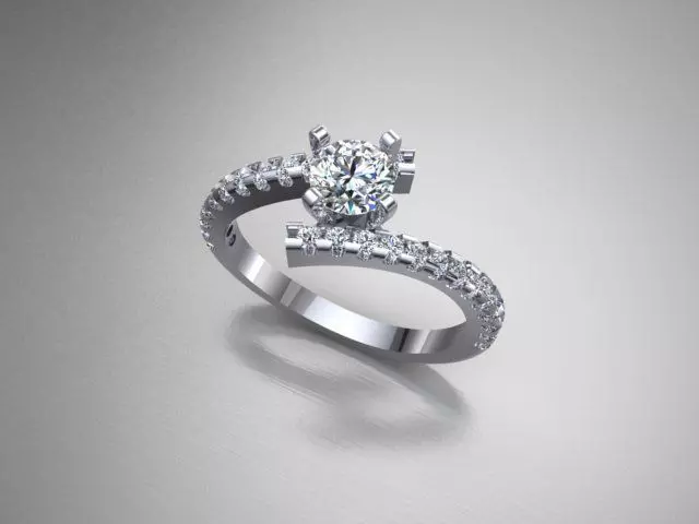 soliter ring 3D print model_0