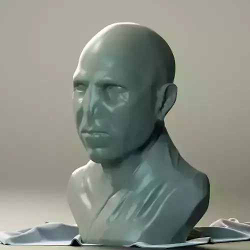 Lord Voldemort 3D Printing Model STL File 3D print model