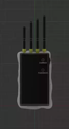 Payday 2 ECM Jammer Fridge Magnet Free 3D print model Payday 2 ECM Jammer Fridge Magnet Free 3D print model