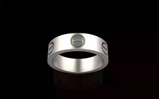 Wedding ring  US size 8 model 565