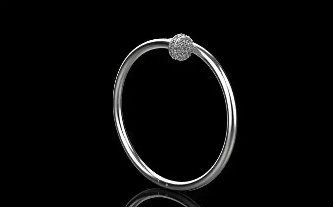 Oval bracelet size 17 model 97