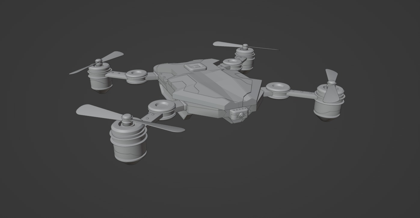 Drone 3D model_4