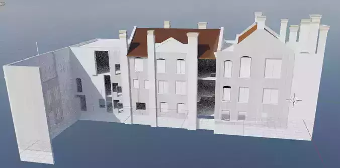 Facade of an educational building