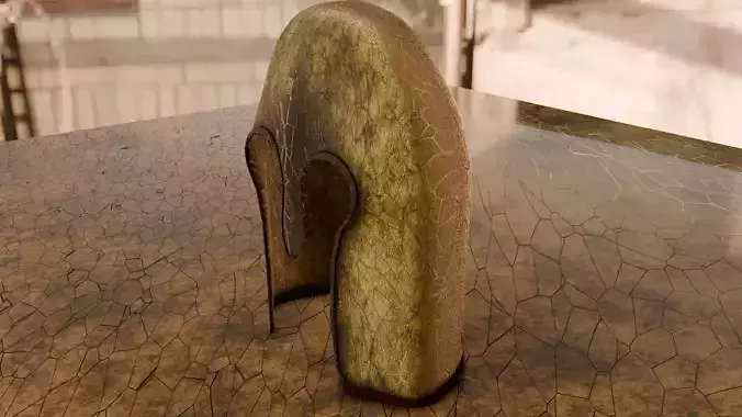 Rusted Roman Helmet Texture