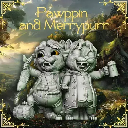 LORD OF THE CATS - PAWPPIN AND MERRYPURR