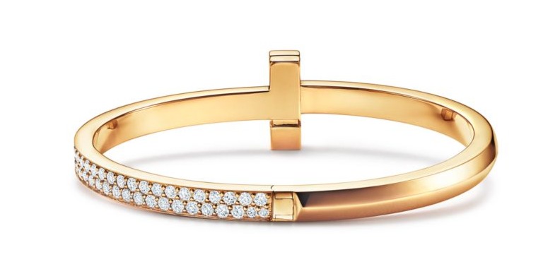 T1 Wide Diamond Hinged Bangle 3D print model_3