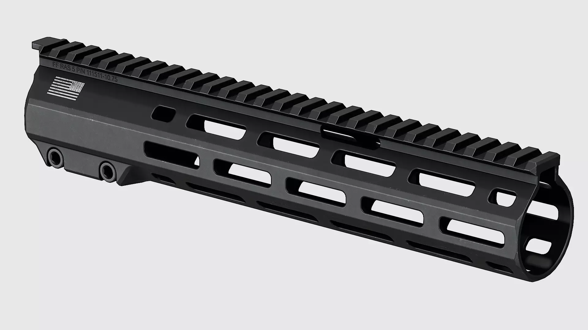 FF RAS 5 Handguard - Replica Low-poly 3D model_0
