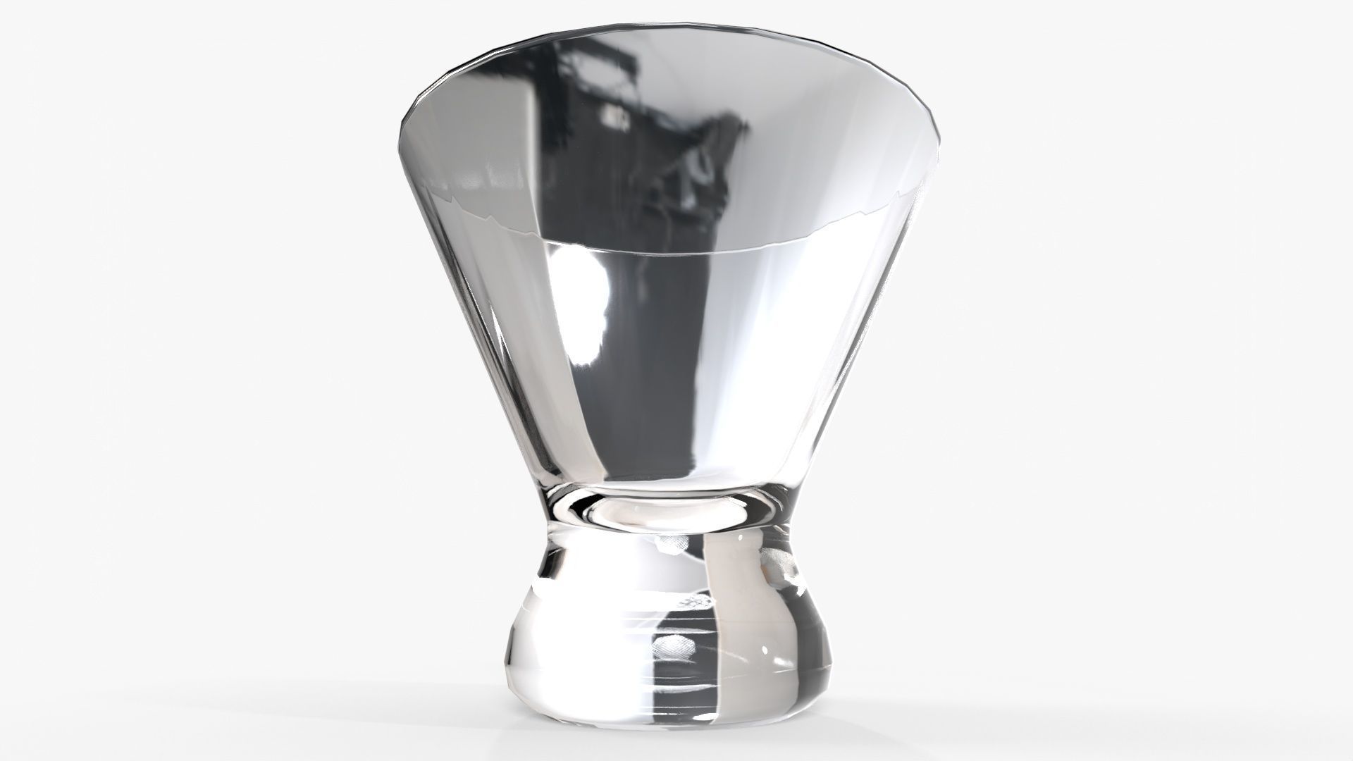 Cosmopolitan Glass Low-poly 3D model_6