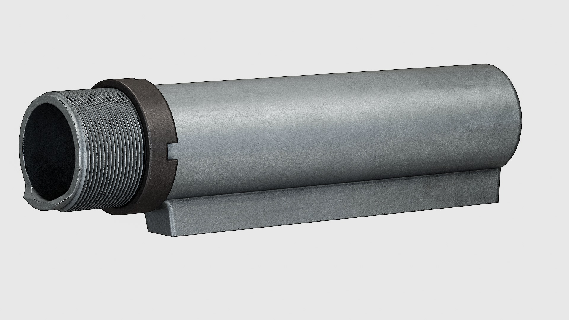 PDW Buttstock Kit - Replica Low-poly 3D model_8