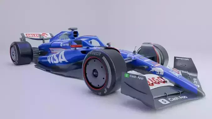 Visa CashApp RB F1 2024 car