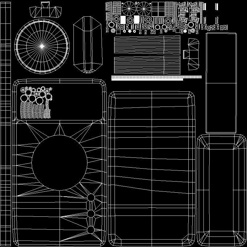 Digital Multimeter Low Poly Low-poly 3D model_21