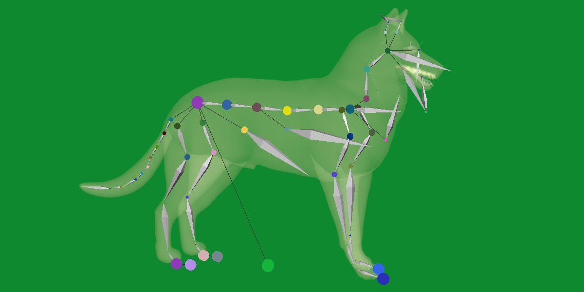 Groenendael Belgian Sheepdog Low-poly 3D model_23