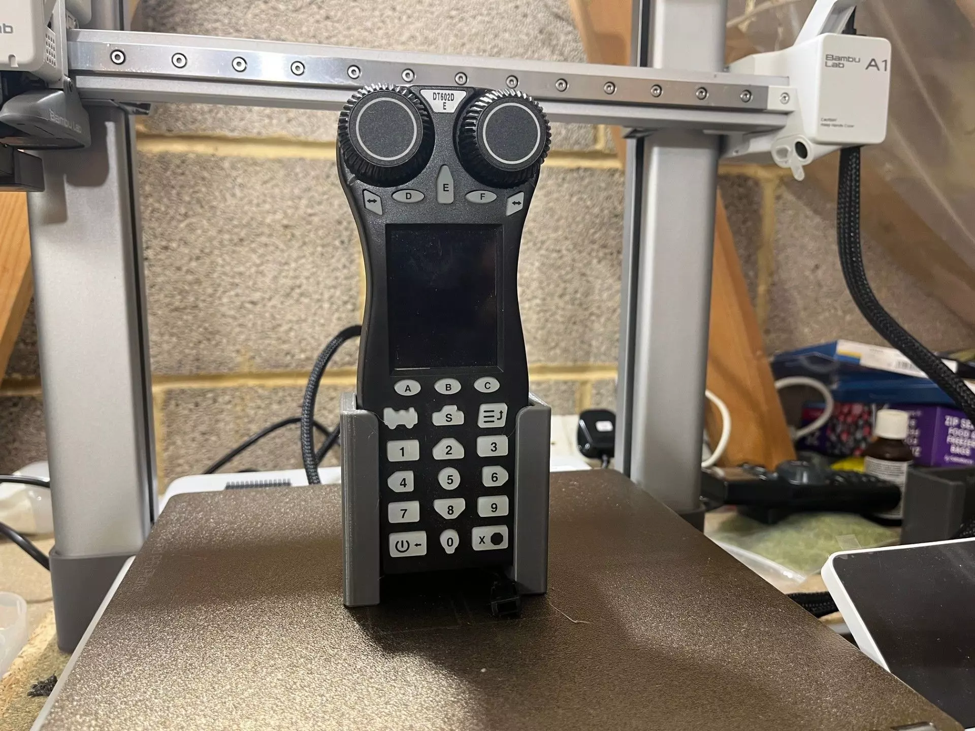 DigiTrax DT602 Handheld Controller Holder 3D print model_0