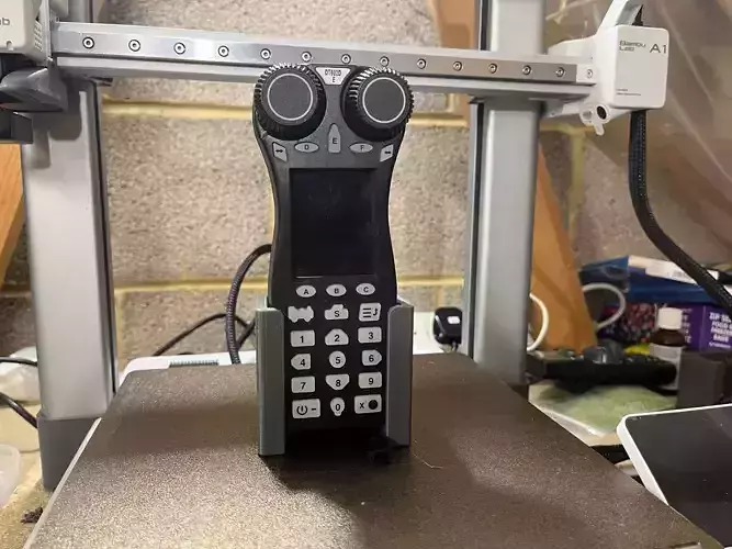 DigiTrax DT602 Handheld Controller Holder 3D print model DigiTrax DT602 Handheld Controller Holder 3D print model