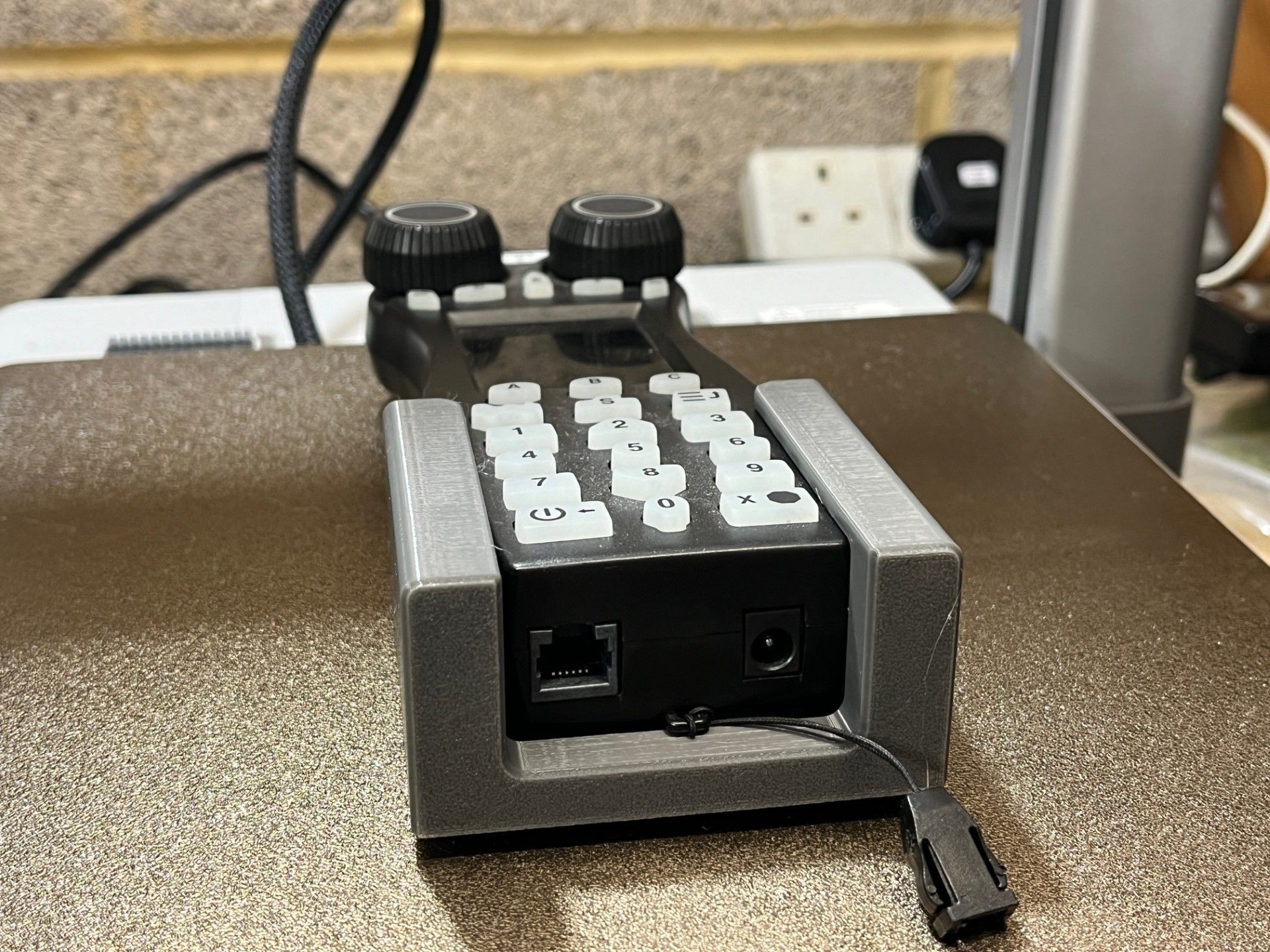 DigiTrax DT602 Handheld Controller Holder 3D print model_3