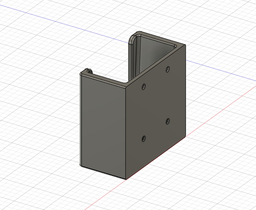 DigiTrax DT602 Handheld Controller Holder 3D print model_6