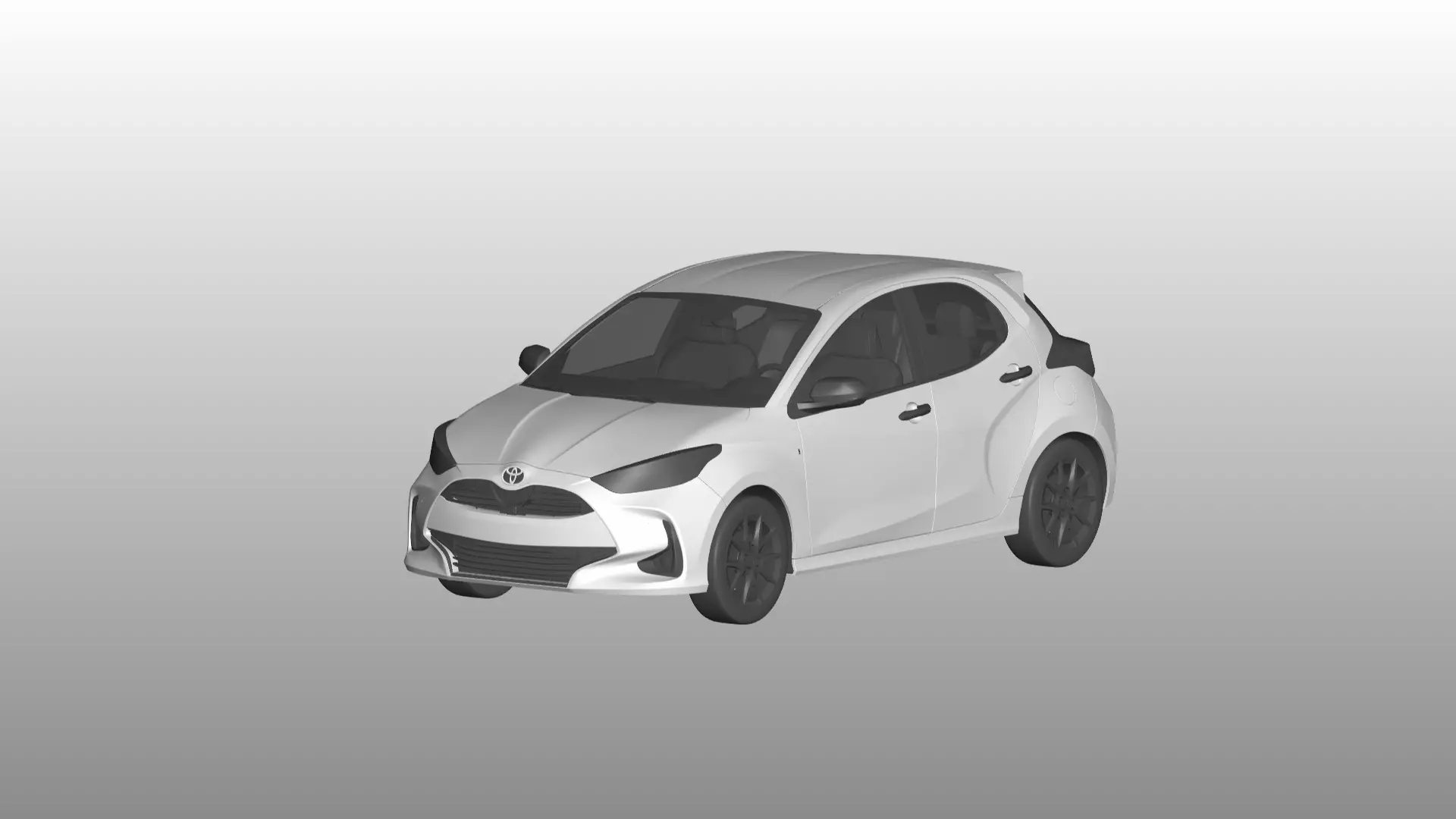 Toyota Yaris 3D model