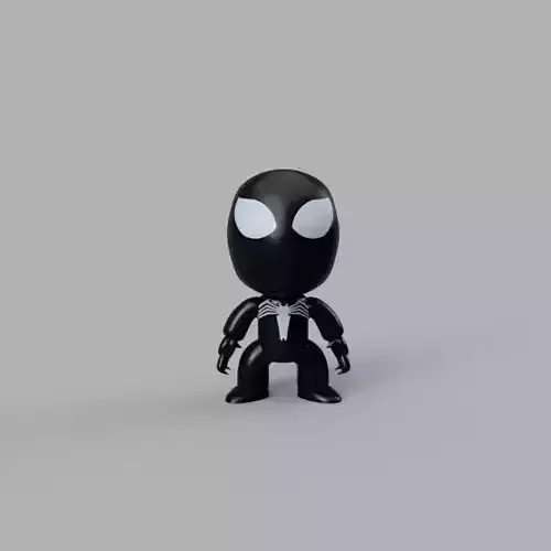 Marvel Comics Mini Spider-Man Symbiote Suit Peter Parker