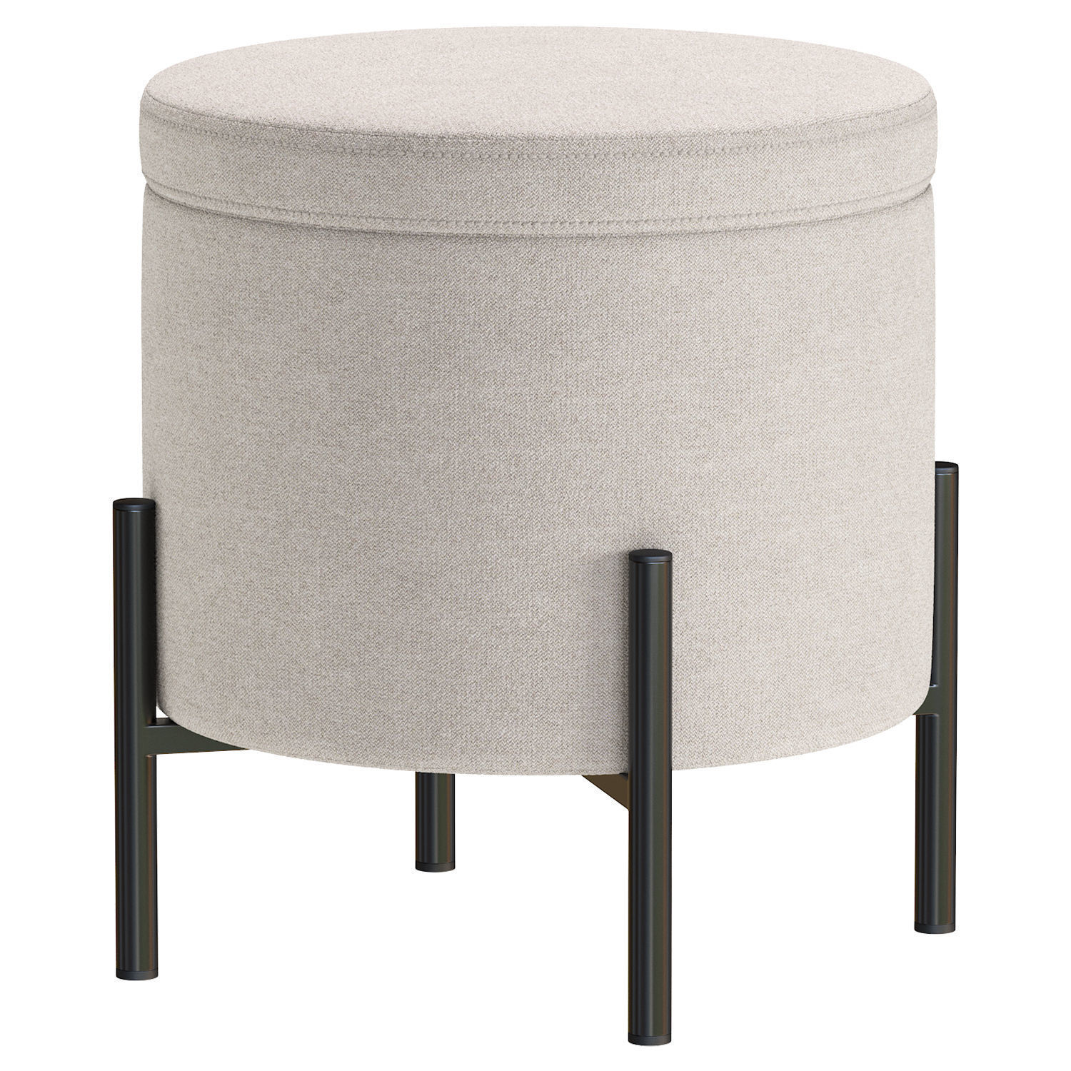 Pouf Grand By ogogo 3D model_2