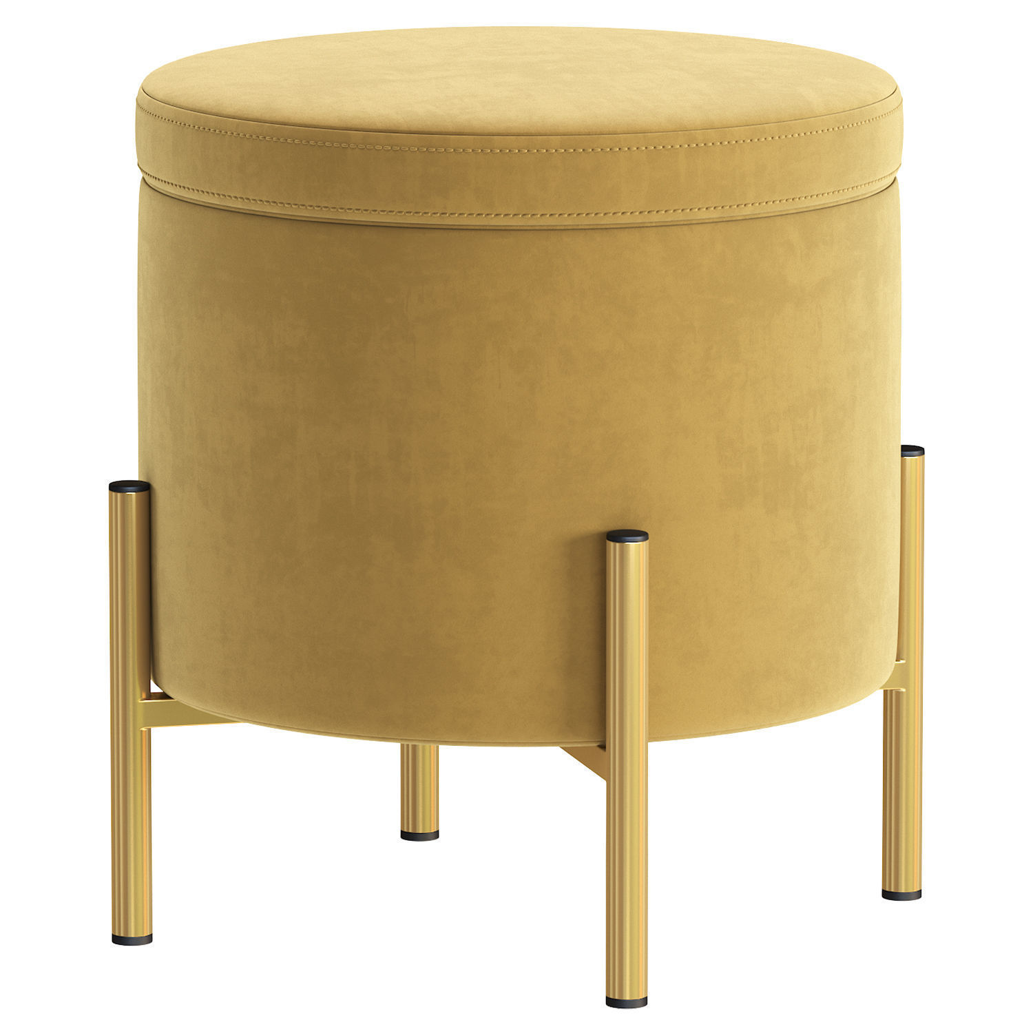 Pouf Grand By ogogo 3D model_1