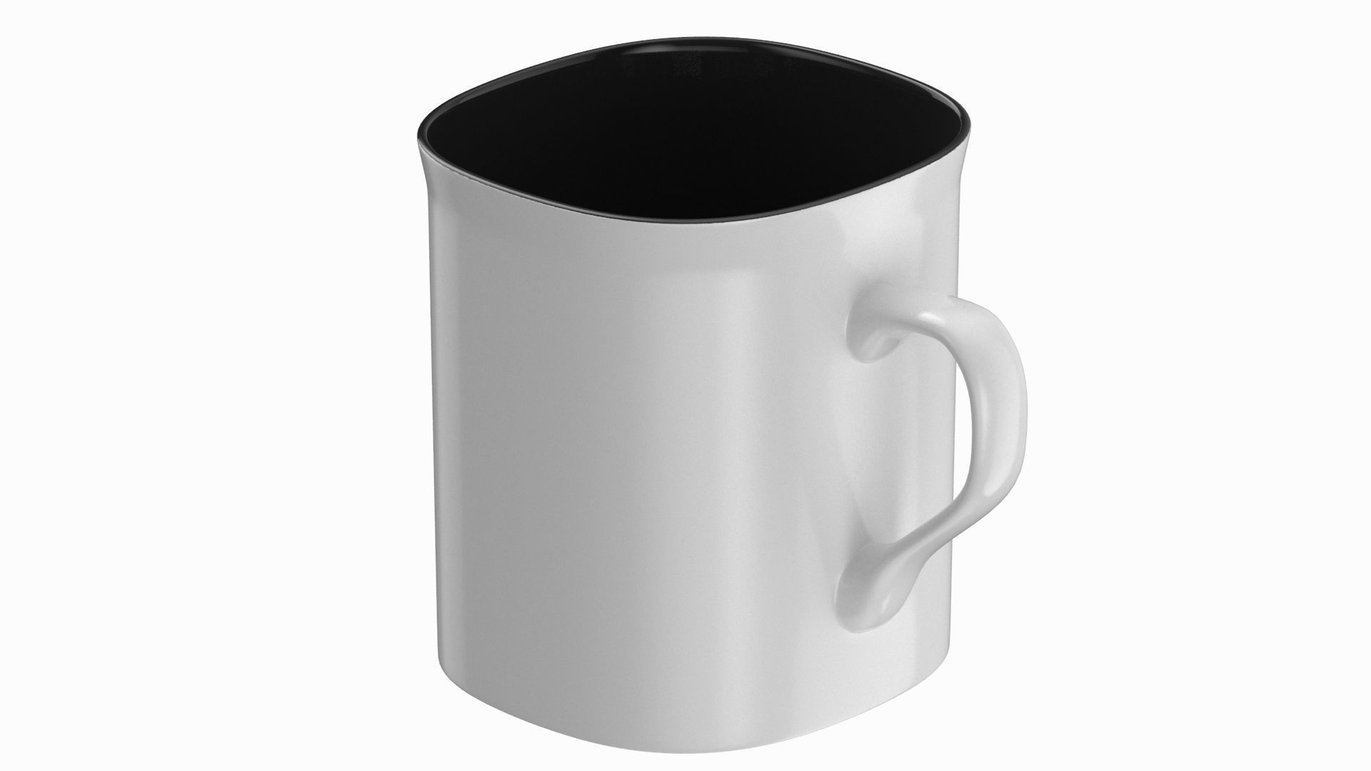 Coffee Mug Black 3D model_7