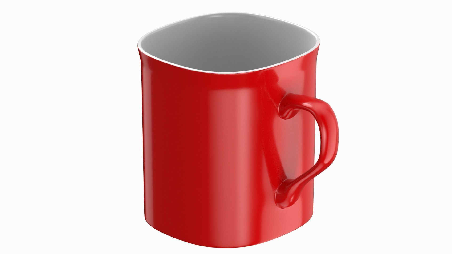Coffee Mug Black 3D model_3