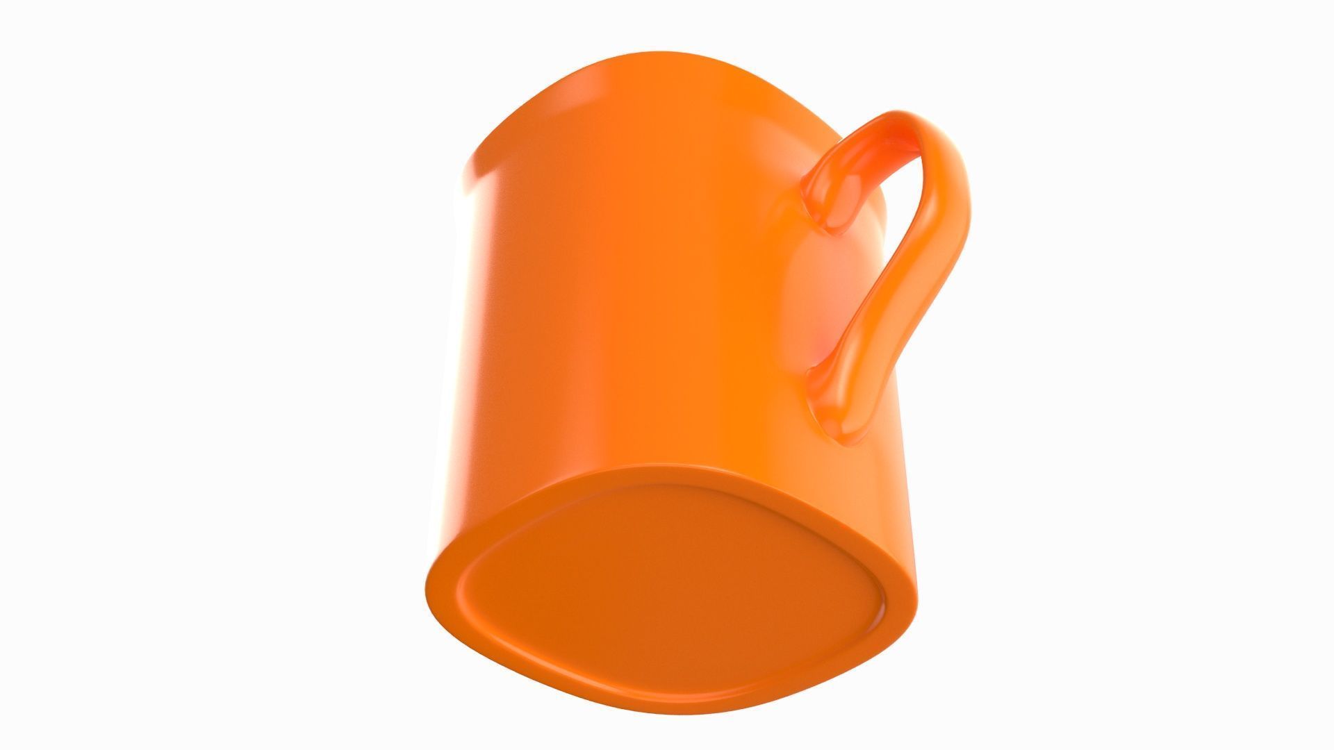 Coffee Mug Black 3D model_15