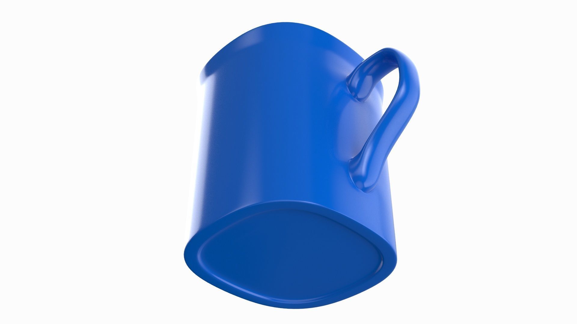 Coffee Mug Black 3D model_13