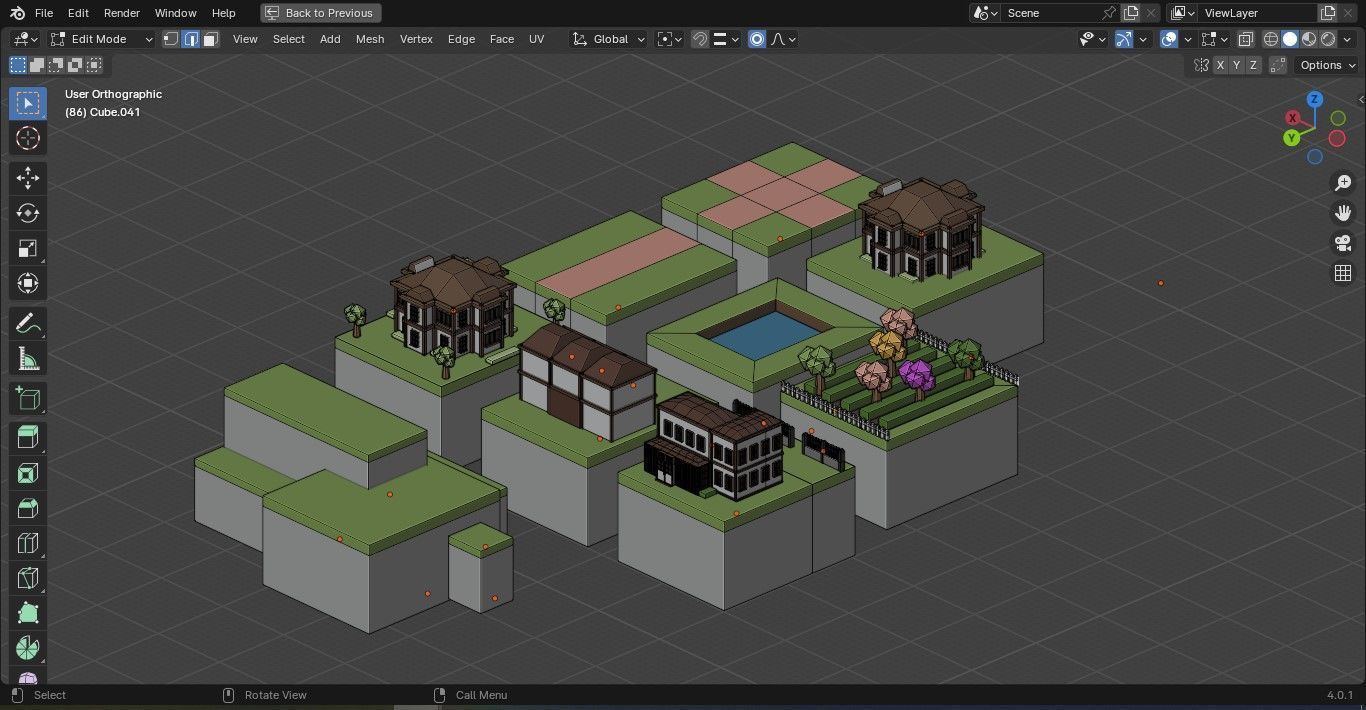 Ultimate Game Ready Environment Pack Low Poly Low-poly 3D model_25