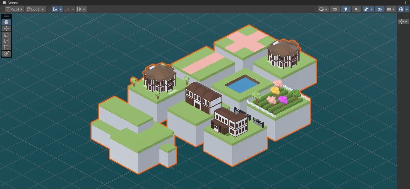 Ultimate Game Ready Environment Pack Low Poly Low-poly 3D model_5