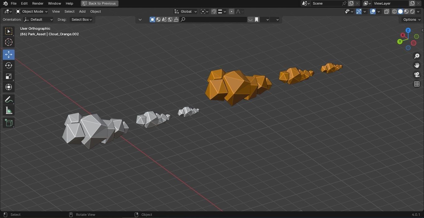 Ultimate Game Ready Environment Pack Low Poly Low-poly 3D model_18
