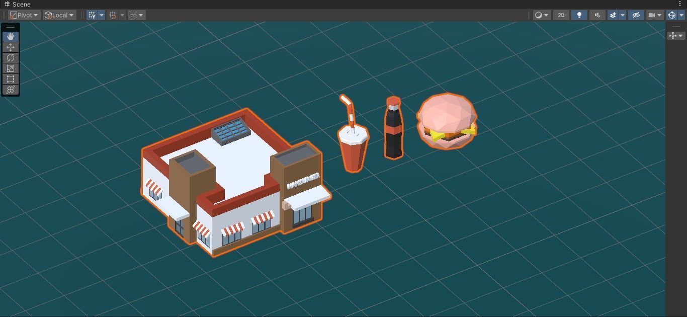 Ultimate Game Ready Environment Pack Low Poly Low-poly 3D model_2