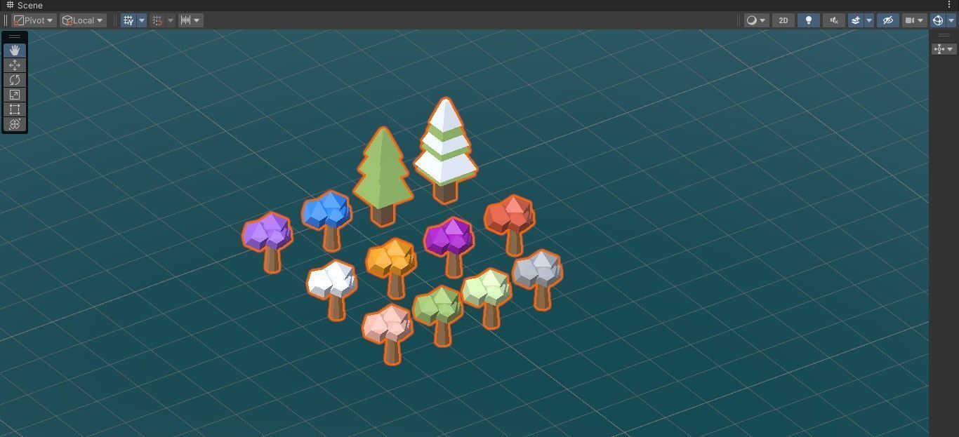 Ultimate Game Ready Environment Pack Low Poly Low-poly 3D model_1