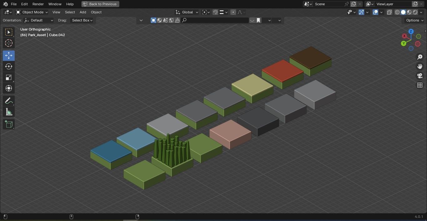 Ultimate Game Ready Environment Pack Low Poly Low-poly 3D model_28