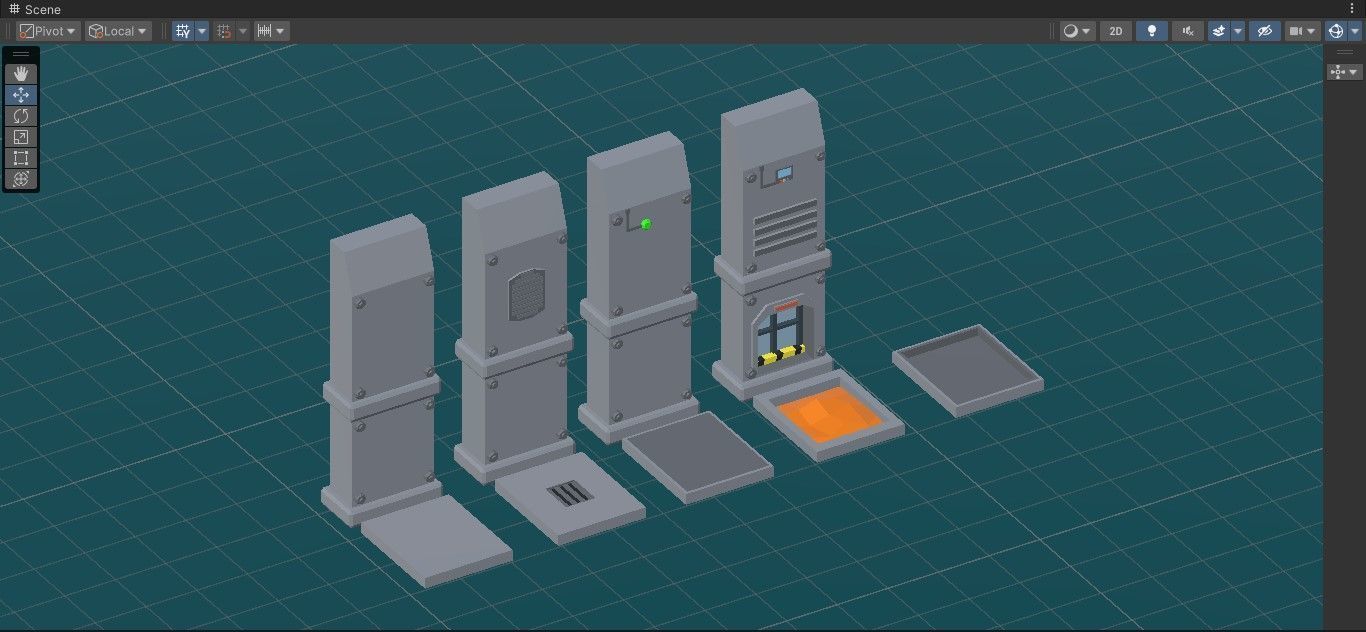 Ultimate Game Ready Environment Pack Low Poly Low-poly 3D model_6