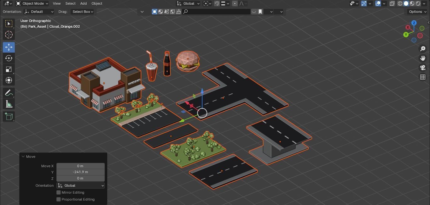 Ultimate Game Ready Environment Pack Low Poly Low-poly 3D model_10