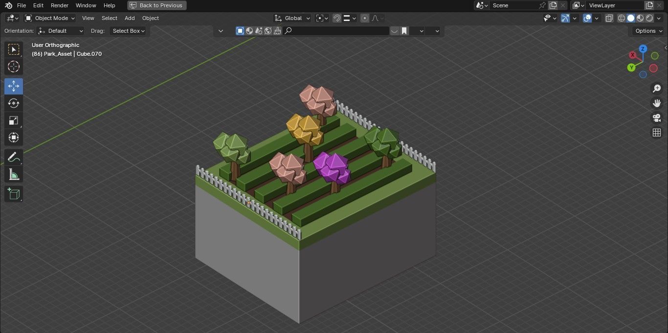 Ultimate Game Ready Environment Pack Low Poly Low-poly 3D model_20