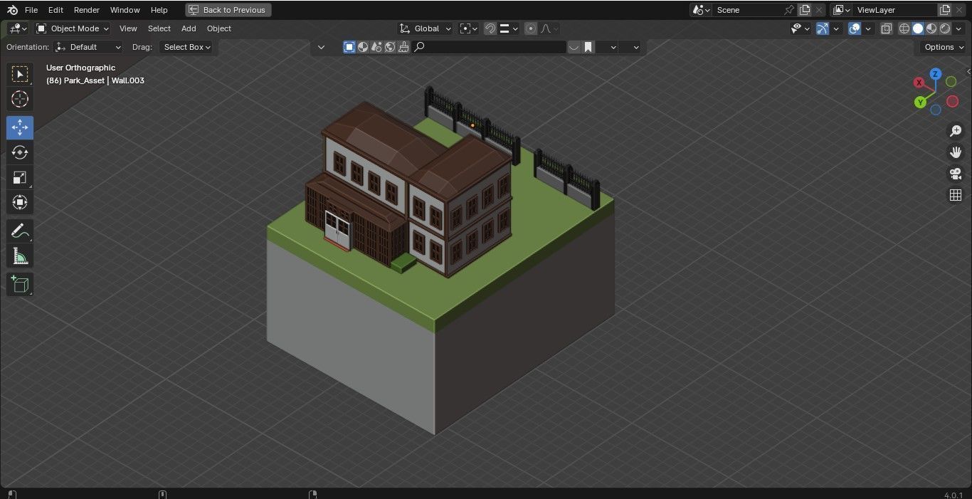 Ultimate Game Ready Environment Pack Low Poly Low-poly 3D model_22