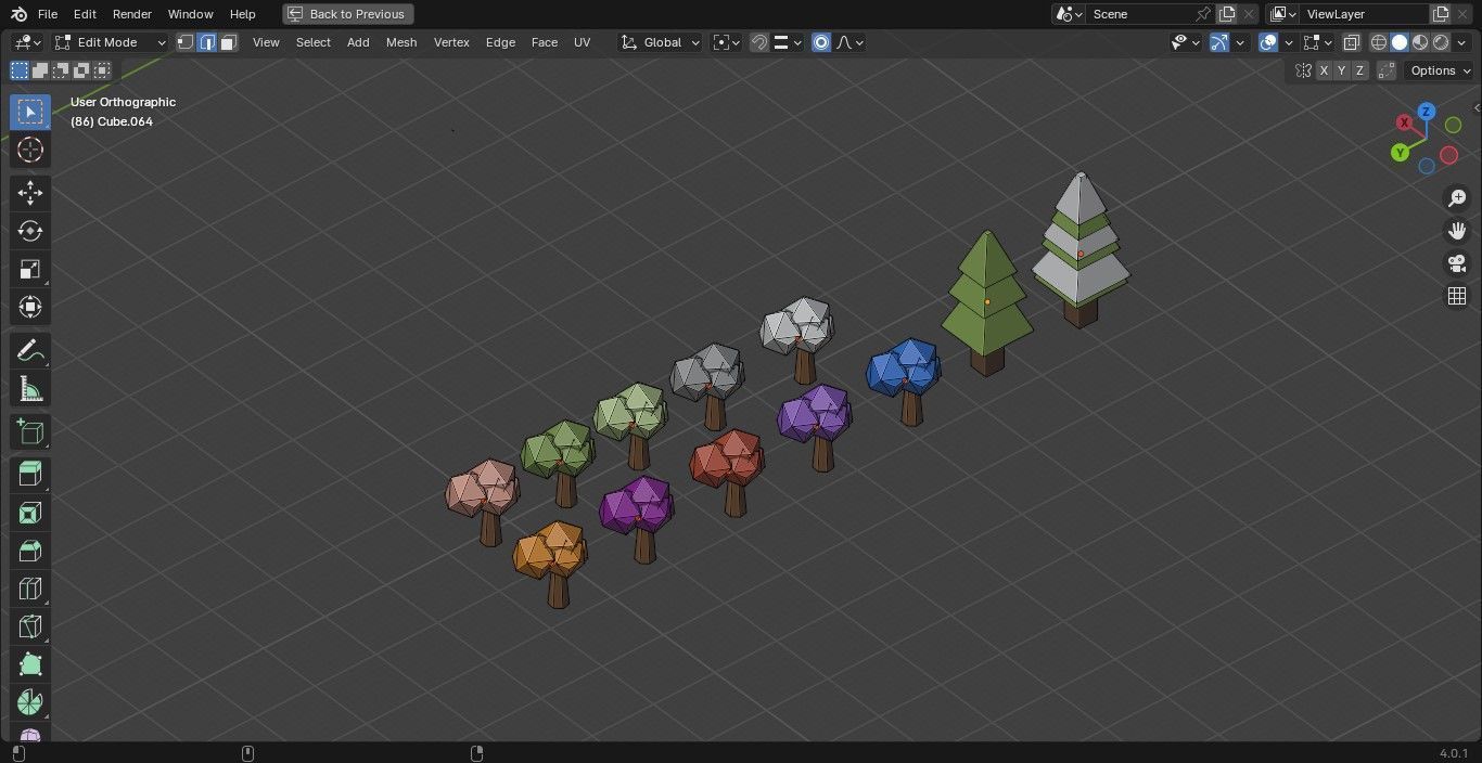 Ultimate Game Ready Environment Pack Low Poly Low-poly 3D model_31